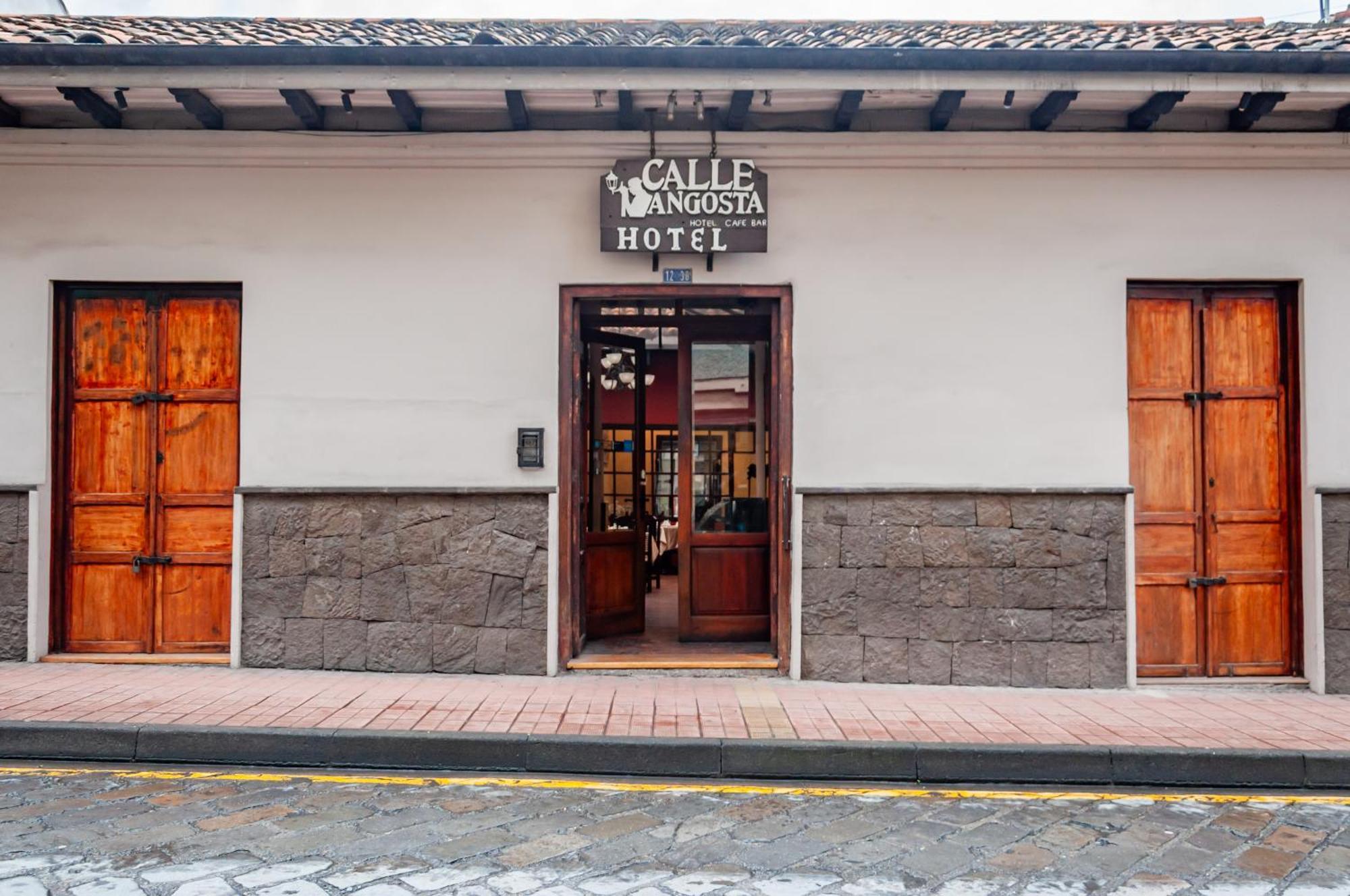 Hotel Calle Angosta Cuenca Exterior foto
